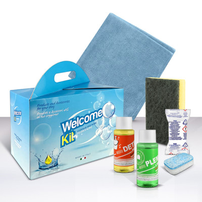 CARDBOARD BOX   WELCOME KIT